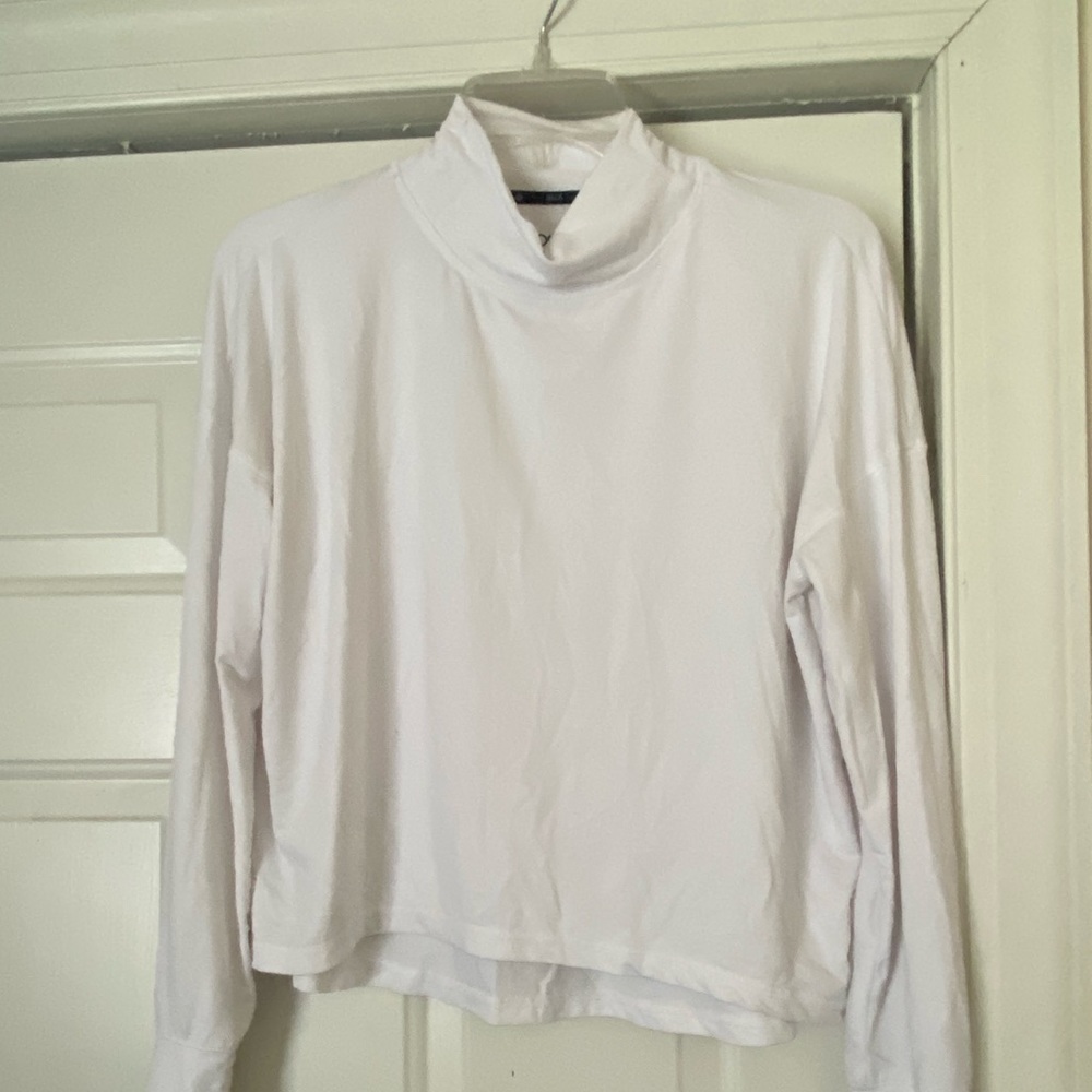 Zelos White Long Sleeve Active Wear